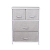 2/3/4 Tiers Chest of Drawers Bedside Cabinet Nightstand Beside Bedroom Storage