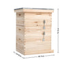 Langstroth/UK Beehive Box Wooden Bee Hive Frames Beekeeping Honey Brood Box Kit
