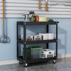 Key Lockable Heavy Duty Metal Workshop Tool Trolley Rolling Storage Tool Cabinet