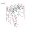 Pine Wooden House Style Canopy Bed Kids Single Tree House Bed Frame Boys Girls