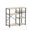 Microwave Stand Retro Kitchen Baker’s Rack Industrial Utility Storage Rack