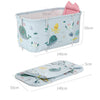 Folding Bathtub Water Tub Adult Children Kids Spa Soaking Sauna SPA Bath Tub Lid