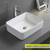 Modern Ceramic Sink Bathroom Cloakroom Wash Basin Counter Top 480mm / 400mm UK