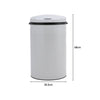 Smart Trash Can Touch Free Automatic Sensor Waste Basket Garbage Rubbish Dustbin
