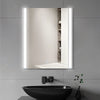 Bathroom Mirror with 3-Colors LED Lights Touch Control Wall Mounted Anti-frog