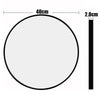 Large Round Wall Mirror Bathroom Bedroom Makeup Dressing Mirror 40/50/60cm