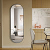 Framed Arched Mirror Wall Mounted Vanity Makeup Bedroom Glass Dressing Mirror