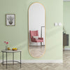 Framed Arched Mirror Wall Mounted Vanity Makeup Bedroom Glass Dressing Mirror