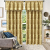 Curtains Ready Made Fully Lined Jacquard Pencil Pleat Tape Top Pair & Tiebacks