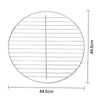 Barbecue Grilling Grate Round BBQ Mesh Grill Net Replacement Cooking Grill Grid