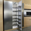 SapceSaving Kitchen Cabinet Pull Out Larder 12Basket 450mm Cupboard Storage Unit