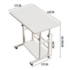 Adjustable Height Mobile Laptop Table Notebook Desk Sofa Bed Tray Stand Computer