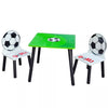 Kids Wooden Table & 2 Chairs Themed Set Furniture Play Room Desk Toddlers Junior