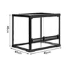 Large Glass Reptile Terrarium Vivarium Lizards Snake Gecko House Tank Habitat