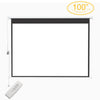 72~120inch Motorized Projector Screen Electric Projection Screen Remote Control