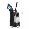 2500W Electric Pressure Washer High Power Jet Wash Garden Car Patio Cleaner UK