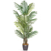 Artificial Areca Palm Tree Natural Looking Faux Plant in Pot 2ft 3ft 4ft 5ft 6ft