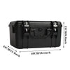 Hard Carry Protective Equipment Case Plastic ABS Box Case Camera Travel w Handle