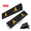 2x 100cm Long Heavy Duty Kerb Ramps For Hgv Caravans Car Truck Garage Wheelchair