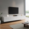 Wall Floating TV Stand Unit Cabinet White High Gloss Storage Door 100/200cm
