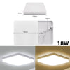 Modern LED Ceiling Light Square Panel Down Lights Bathroom Kitchen Bedroom Lamp