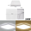 Modern LED Ceiling Light Square Panel Down Lights Bathroom Kitchen Bedroom Lamp
