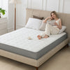 GUDE NIGHT* Pocket Sprung Bed 7-Zone Memory Foam Mattress 3FT 4FT6