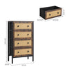 3/4/5/6/8 Drawer Chest of Drawers Dresser Bedside Storage Organizer Unit Bedroom
