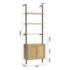 Ladder Shelves Display Cabinet Bookshelf Unit Home Kitchen Living Room Furniture