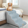 Dog Stairs Pet 3/4/5 Steps For Bed Sofa Cats Ladder Ramp With Removable Cover UK