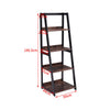 Book Shelves Wood & Metal Bookcase Standing Storage Rack For Living Room Bedroom