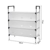 Dustproof Shoe Cabinet Rack Storage Cupboard Footwear Stand Hallway Shelves