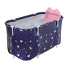 Folding Bathtub Water Tub Adult Children Kids Spa Soaking Sauna SPA Bath Tub Lid
