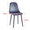 Dining Table and Chairs 4 Set Dining Room Velvet Chair Kitchen Home Cafe Office