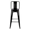 Vintage 4pcs Bar Stools Breakfast Chairs Dining Chair High Legs Kitchen UK