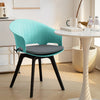 4pcs Dining Chairs Contemporary Lounge Dining Home Office Plastic Reception Seat