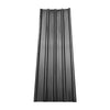 4ft x 8ft Anthracite Metal Garden Shed Free Foundation Base Storage Tool House