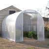 3X2M 4X3M 6X3M Polytunnel Walk-in Garden Plants Greenhouse Tent Zip Door Windows