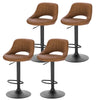 1/2/4/6x Bar Stool Kitchen Breakfast Bar Chair Swivel Gas Lift Adjustable Height