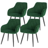 1/2/4/6x Velvet Padded Dining Chair Upholstered Seat Armchairs Home Restaurant