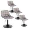 1/2/4x Adjustable Bar Stool Breakfast Pub Kitchen Barstool Swivel Gas Lift Chair