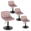 1/2/4x Adjustable Bar Stool Breakfast Pub Kitchen Barstool Swivel Gas Lift Chair