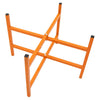 Mortar Spot Board Stand 500mm 750mm High Folding Steel Bricklayer Plastering