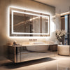 Memory Function LED Bathroom Mirror Vanity Mirror Horizontal&Vertical Multi Size