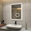 Bathroom LED Mirror Lights with Shaver socket Bluetooth Demister Touch Switch