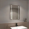 Illuminated Bathroom LED Mirror with Touch Switch Sensor Demister and Lights