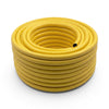 Garden Hose Pipe Reel Heavy Duty Reinforced Anti Kink Outdoor Yellow Hosepipe