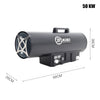 10/30/50KW Gas Space Heater Industrial Propane LPG Workshop Garage Air Warmer UK