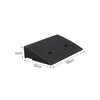 2x Kerb Ramp Rubber Pad Driveway Access Wheelchair Car Curb Threshold Step Ramps