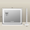 Hollywood Large Makeup Mirror Vanity Mirror Dimmable LED Light 3 Color ModeS